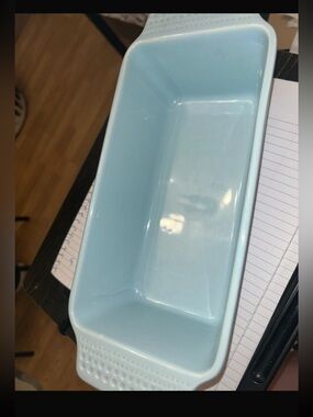 Lenox Light Blue Ceramic Loaf Pan